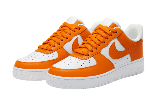 Orange Nike Air Force 1 Orange